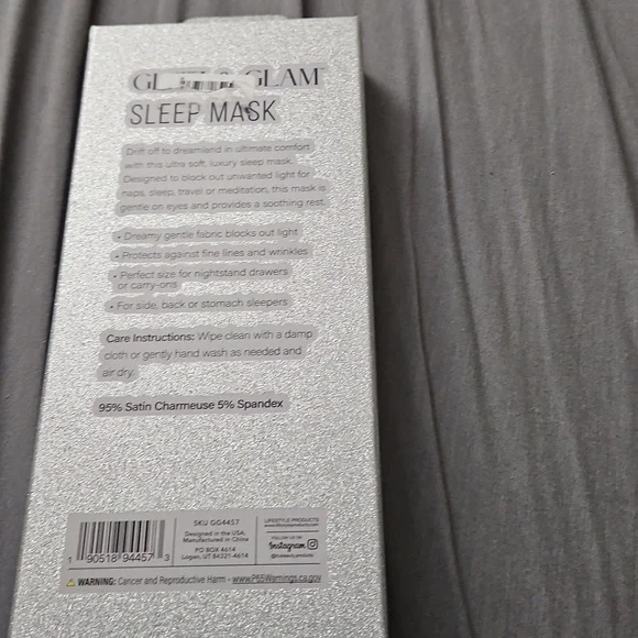 Ivory‎ Sleep Mask - Picture 2 of 2